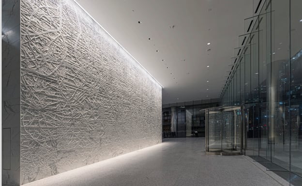 Mappemonde de Nicolas Baier au Bay Adelaide Centre